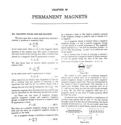 خرید و دانلود نسخه کامل کتاب HCV Chapter 36 Permanent Magnets Concepts of Physics H C Verma IIT JEE Part 2 various Engineering Entrance Exams