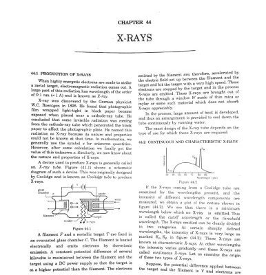 خرید و دانلود نسخه کامل کتاب HCV Chapter 44 X Rays Concepts of Physics H C Verma IIT JEE Part 2 various Engineering Entrance Exams