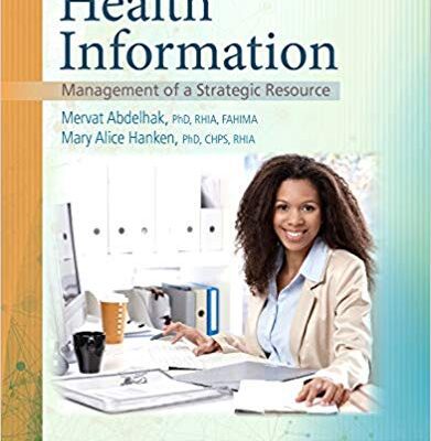 خرید و دانلود نسخه کامل کتاب Health Information: Management of a Strategic Resource 5th Edition
