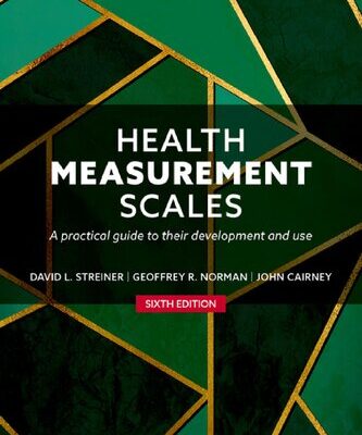 خرید و دانلود نسخه کامل کتاب Health Measurement Scales: A Practical Guide to Their Development and Use, Sixth Edition