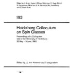 خرید و دانلود نسخه کامل کتاب Heidelberg Colloquium on Spin Glasses