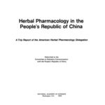 خرید و دانلود نسخه کامل کتاب Herbal Pharmacology in the People’s Republic of China: A Trip Report of the American Herbal Pharmacology Delegation