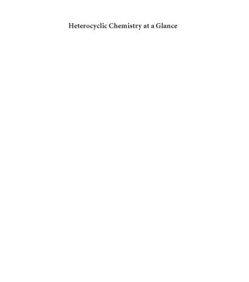 خرید و دانلود نسخه کامل کتاب Heterocyclic Chemistry at a Glance, Second Edition