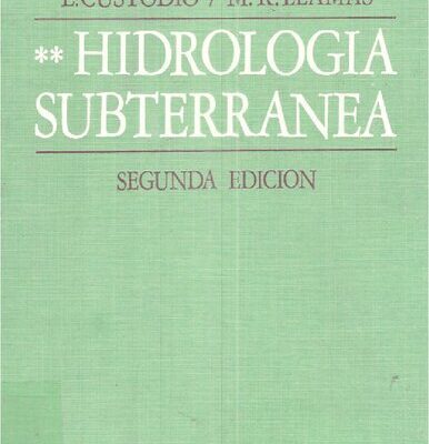 خرید و دانلود نسخه کامل کتاب Hidrologia subterranea