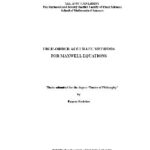 خرید و دانلود نسخه کامل کتاب HIGH-ORDER ACCURATE METHODS FOR MAXWELL EQUATIONS