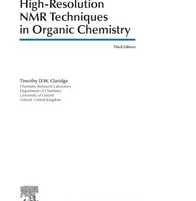 خرید و دانلود نسخه کامل کتاب High-Resolution NMR Techniques in Organic Chemistry