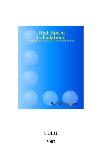 خرید و دانلود نسخه کامل کتاب High Speed Calculations – A Guide to GRE, GMAT, SAT candidates_68d54069b5ccf.jpeg خرید و دانلود نسخه کامل کتاب High Speed Calculations – A Guide to GRE, GMAT, SAT candidates