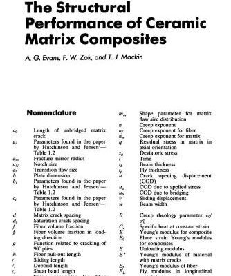 خرید و دانلود نسخه کامل کتاب High Temperature Mechanical Behavior of Ceramic Composites