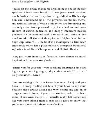 خرید و دانلود نسخه کامل کتاب Higher & Higher: From Drugs and Destruction to Health and Happiness