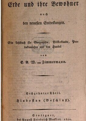 خرید و دانلود نسخه کامل کتاب Hindostan (Beschluß)