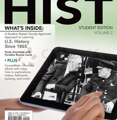 خرید و دانلود نسخه کامل کتاب HIST, Volume 2: US History Since 1865, Third Edition
