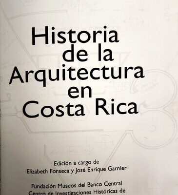 خرید و دانلود نسخه کامل کتاب Historia de la arquitectura de Costa Rica