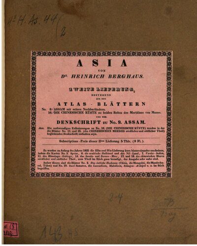 خرید و دانلود نسخه کامل کتاب Historisch-geographische Beschreibung von Assam und seinen Nachbar-Ländern Bhotan, Djyntia, Katschhar, Manipur etc. nebst Bemerkungen über die nördlichen Provinzen des Birma-Reiches_68bfa84c56b27.jpeg خرید و دانلود نسخه کامل کتاب Historisch-geographische Beschreibung von Assam und seinen Nachbar-Ländern Bhotan, Djyntia, Katschhar, Manipur etc. nebst Bemerkungen über die nördlichen Provinzen des Birma-Reiches