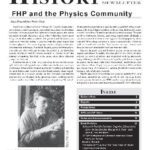 خرید و دانلود نسخه کامل کتاب History of Physics Newsletter