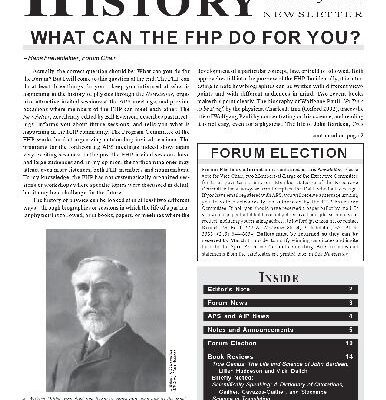خرید و دانلود نسخه کامل کتاب History of Physics Newsletter