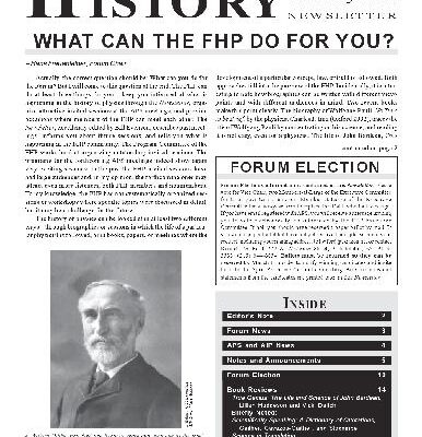 خرید و دانلود نسخه کامل کتاب History of Physics Newsletter