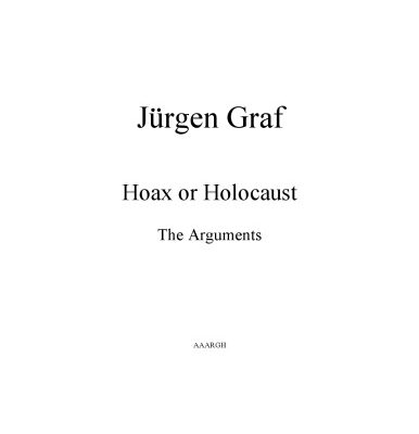 خرید و دانلود نسخه کامل کتاب Hoax or Holocaust : The Arguments