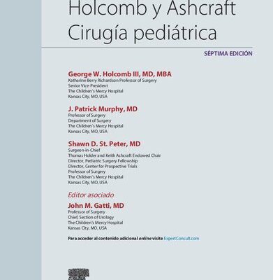 خرید و دانلود نسخه کامل کتاب Holcomb y Ashcraft – Cirugía Pediátrica