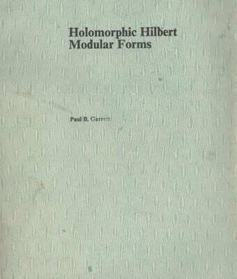 خرید و دانلود نسخه کامل کتاب Holomorphic Hilbert Modular Forms