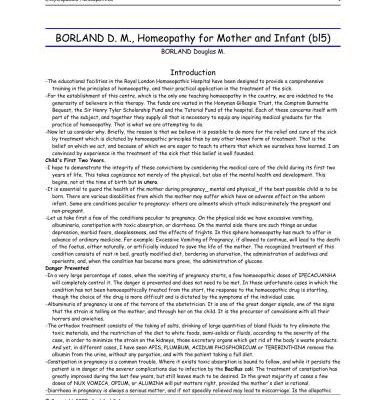 خرید و دانلود نسخه کامل کتاب Homeopathy for Mother and Infant