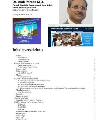 خرید و دانلود نسخه کامل کتاب Homoeopathy en Advanced malignant pathologies