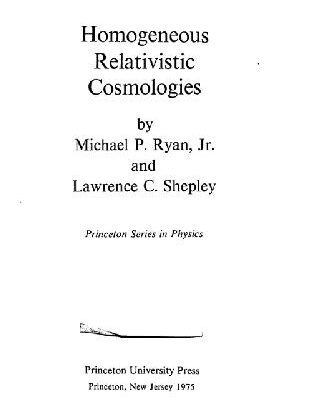خرید و دانلود نسخه کامل کتاب Homogeneous relativistic cosmologies