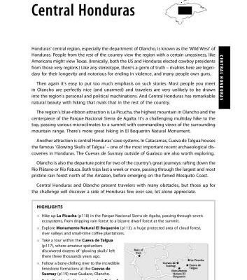 خرید و دانلود نسخه کامل کتاب Honduras & the Bay Islands