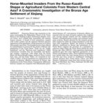 خرید و دانلود نسخه کامل کتاب Horse-mounted invaders from the Russo-Kazakh steppe or agricultural colonists from western Central Asia? A craniometric investigation of the Bronze Age settlement of Xinjiang