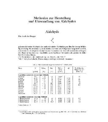 خرید و دانلود نسخه کامل کتاب Houben-Weyl Methods in Organic Chemistry: Aldehydes