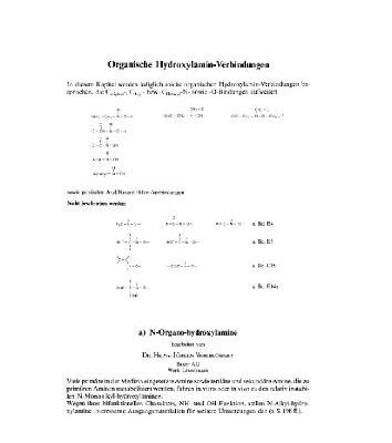 خرید و دانلود نسخه کامل کتاب Houben-Weyl Methods in Organic Chemistry: Organonitrogen Compounds