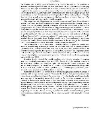خرید و دانلود نسخه کامل کتاب Houben-Weyl Methods in Organic Chemistry: Synthesis of Peptides