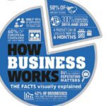 خرید و دانلود نسخه کامل کتاب How Business Works: The Facts Visually Explained