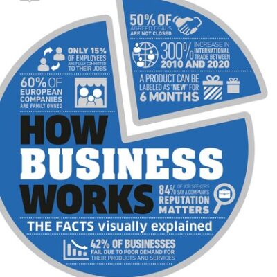 خرید و دانلود نسخه کامل کتاب How Business Works: The Facts Visually Explained
