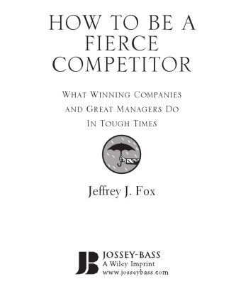خرید و دانلود نسخه کامل کتاب HOW TO BE A Fierce Competitor