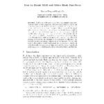 خرید و دانلود نسخه کامل کتاب How To Break Md5 And Other Hash Functions. Advances In Cryptology Eurypt (Article)