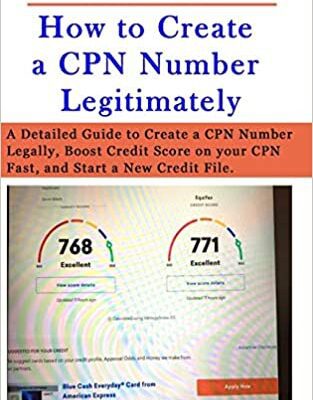 خرید و دانلود نسخه کامل کتاب How to Create a CPN Number Legitimately: A Detailed Guide to Create a CPN Number Legally, Boost Credit Score on your CPN Fast [2020] –  +  pdf