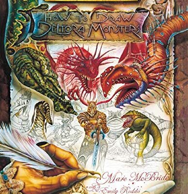 خرید و دانلود نسخه کامل کتاب How to draw Deltora monsters