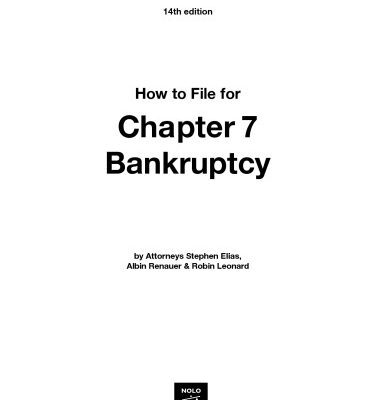 خرید و دانلود نسخه کامل کتاب How to File for Chapter 7 Bankruptcy