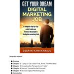 خرید و دانلود نسخه کامل کتاب How to Get Your Dream Digital Marketing Job A step-by-step guide to get your dream job in the digital marketing field
