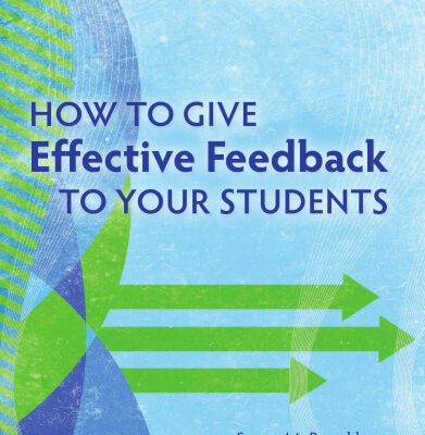 خرید و دانلود نسخه کامل کتاب How to Give Effective Feedback to Your Students