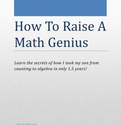 خرید و دانلود نسخه کامل کتاب How to Raise a Math Genius