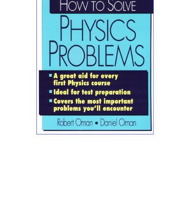 خرید و دانلود نسخه کامل کتاب How to solve physics problems