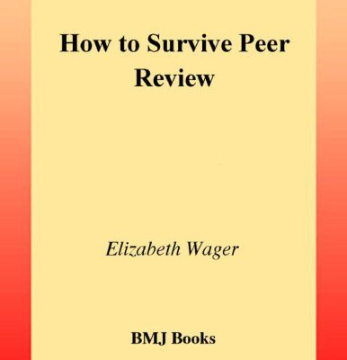 خرید و دانلود نسخه کامل کتاب How to Survive Peer Review