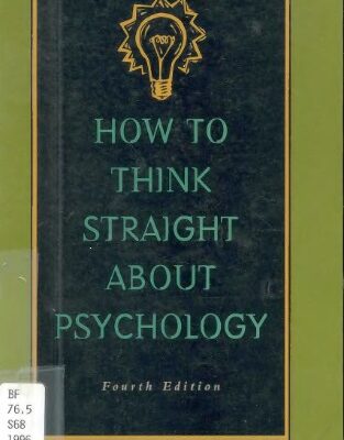 خرید و دانلود نسخه کامل کتاب How to Think Straight About Psychology