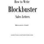 خرید و دانلود نسخه کامل کتاب How to Write Blockbuster Sales Letters