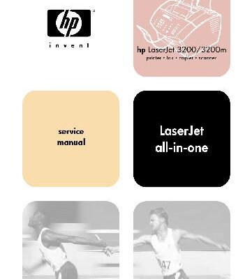 خرید و دانلود نسخه کامل کتاب HP LaserJet 3200 product, HP LaserJet 3200M product. Service manual