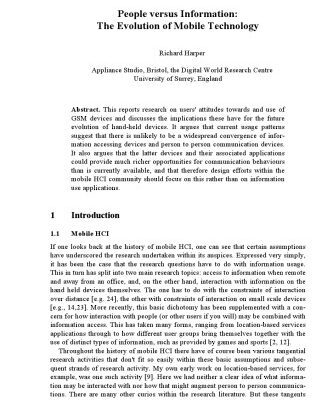 خرید و دانلود نسخه کامل کتاب Human-Computer Interaction with Mobile Devices and Services: 5th International Symposium, Mobile HCI 2003, Udine, Italy, September 2003. Proceedings
