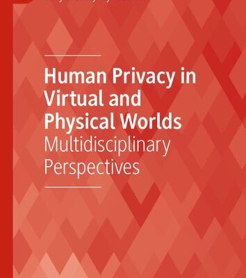 خرید و دانلود نسخه کامل کتاب Human Privacy In Virtual And Physical Worlds: Multidisciplinary Perspectives
