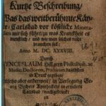 خرید و دانلود نسخه کامل کتاب Hydriatria Carolina d. i. kurtze Beschreibung, was das weitberühmte Keyser-Carlsbad vor köstliche Mineralien mit sich führt …