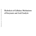 خرید و دانلود نسخه کامل کتاب Hydrolysis of Cellulose Mechanisms of Enzymatic and Acid Catalysis